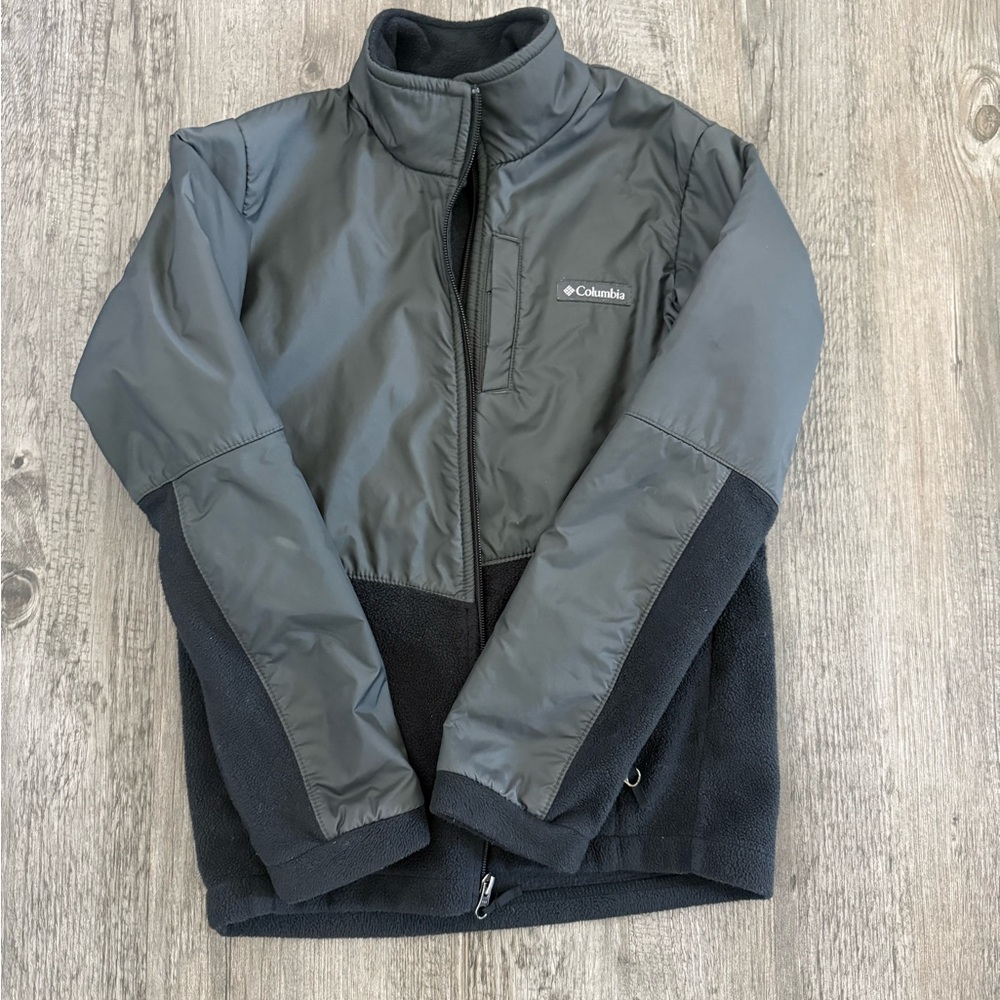 Columbia boys fleece jacket size M